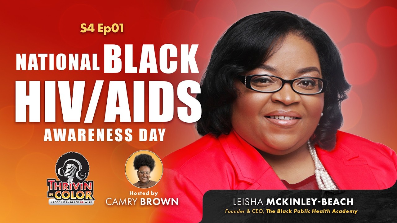 Video thumbnail for the Thrivin' in Color National Black HIV/AIDS Awareness Day episode.